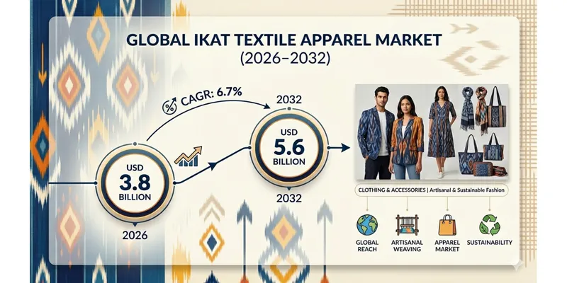 Ikat Textile Apparel Market 2026: $3.8 Billion Valuation, 6.7% CAGR Through 2032 Driven by Asia-Pacific Dominance